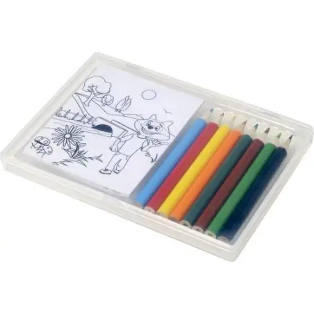 Set à dessin de 8 crayons Adita