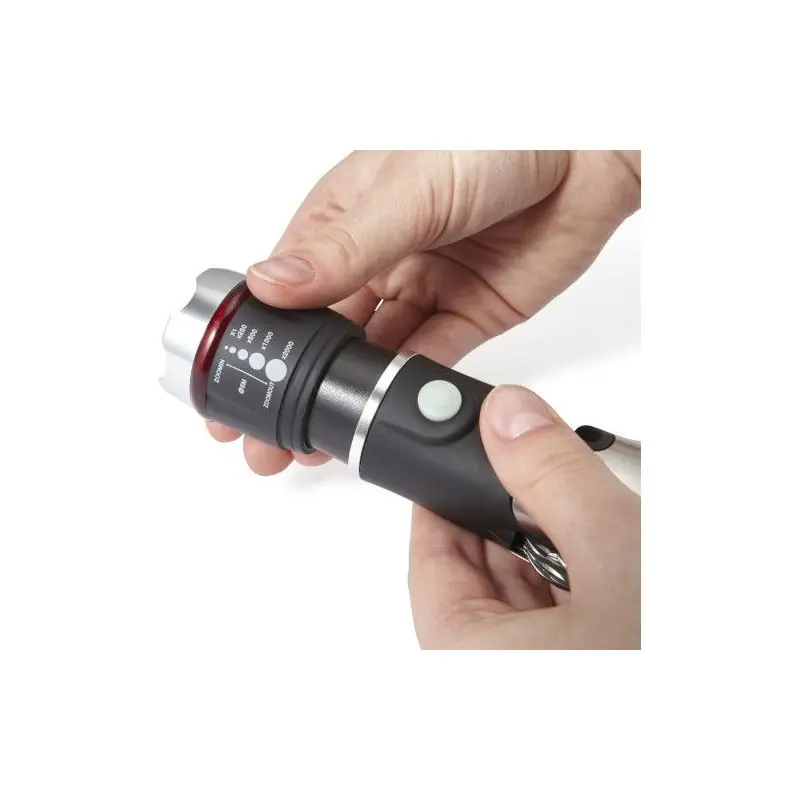 Torche en métal Amayah - Multifonctionnelle et Sécurisée