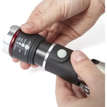 Torche en métal Amayah - Multifonctionnelle et Sécurisée