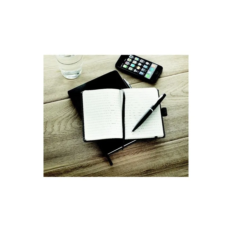 Carnet A5 personnalisable avec stylo - NOTAPLUS Matières : verre Couleurs : transparent livraison express 24h 48h