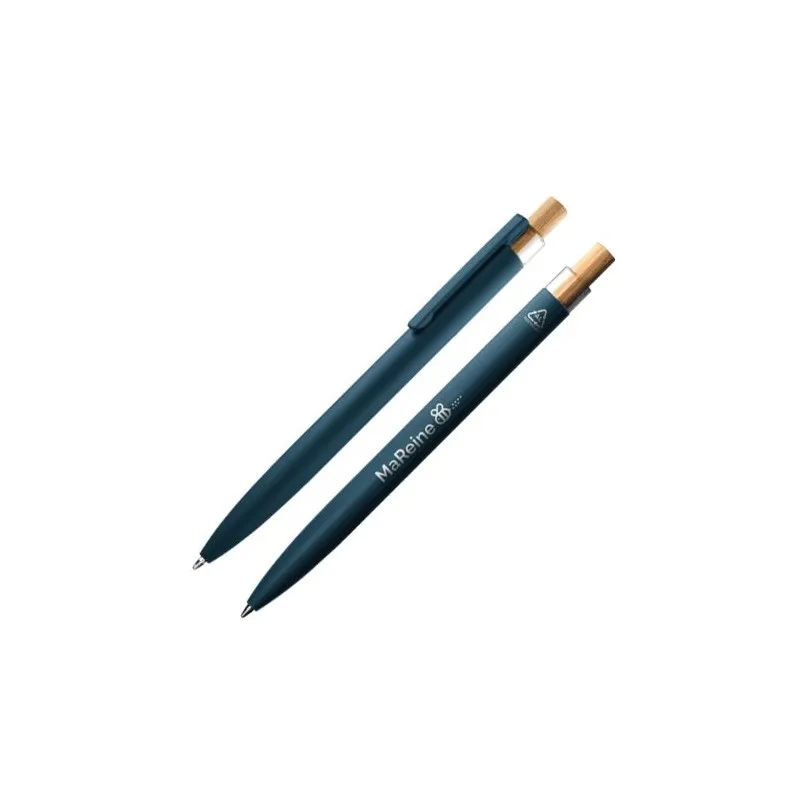 Stylo Bille Écologique en Aluminium Recyclé - Personnalisable Matières : coton Taille textile : M Couleurs : écru goodies entrep