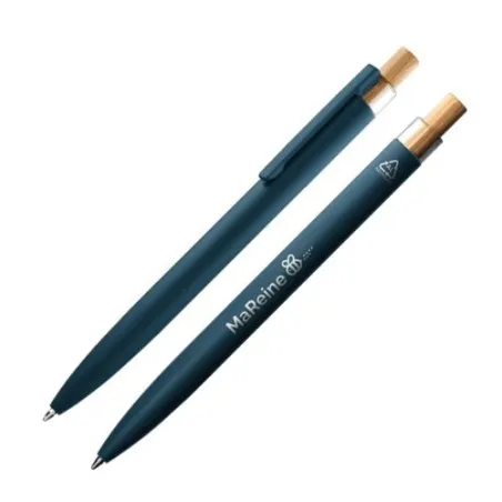 Stylo Bille Écologique en Aluminium Recyclé - Personnalisable Matières : coton Taille textile : L Couleurs : gris souris accesso