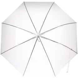 Parapluie automatique personnalisé en PVC Denise Matières : coton Taille textile : 9/11 ans Couleurs : gris