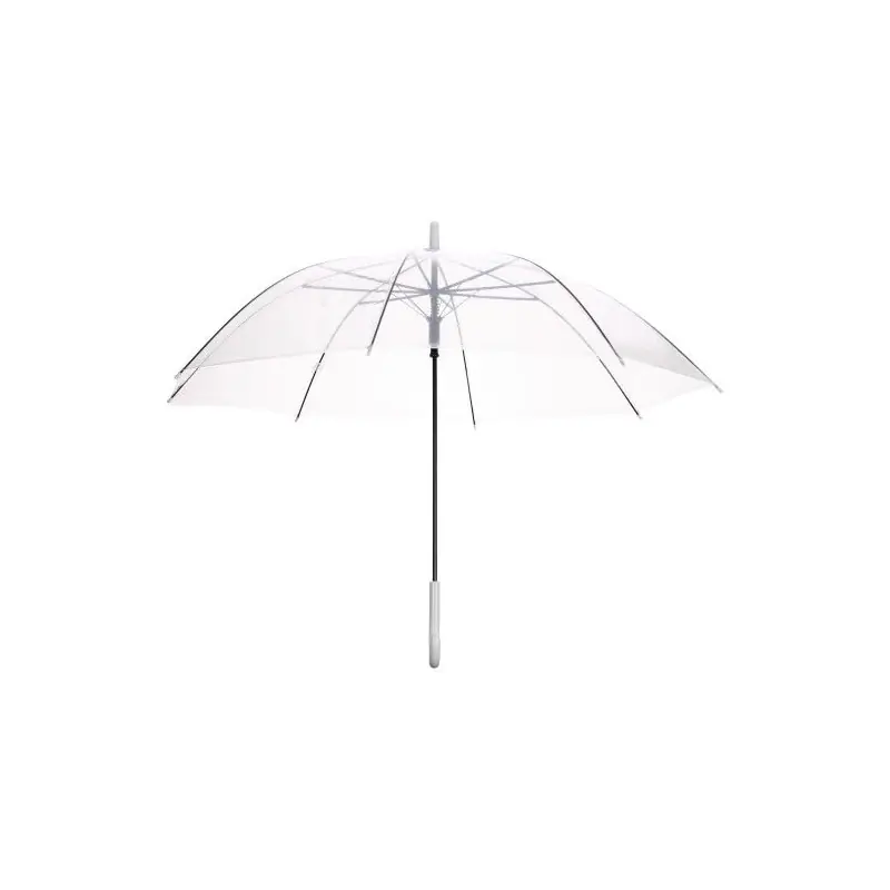 Parapluie automatique personnalisé en PVC Denise Matières : coton Taille textile : 9/11 ans Couleurs : gris personnalisable avec