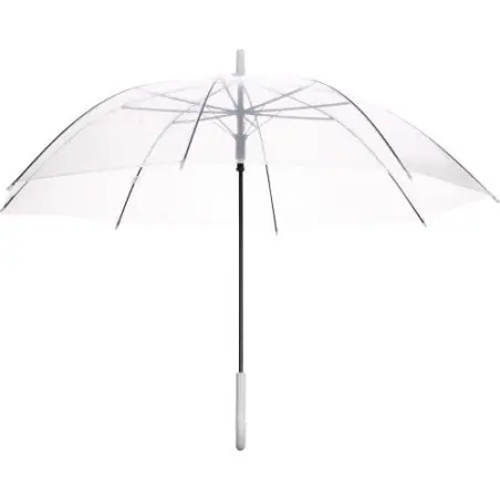 Parapluie automatique personnalisé en PVC Denise Matières : coton Taille textile : 9/11 ans Couleurs : gris personnalisable avec