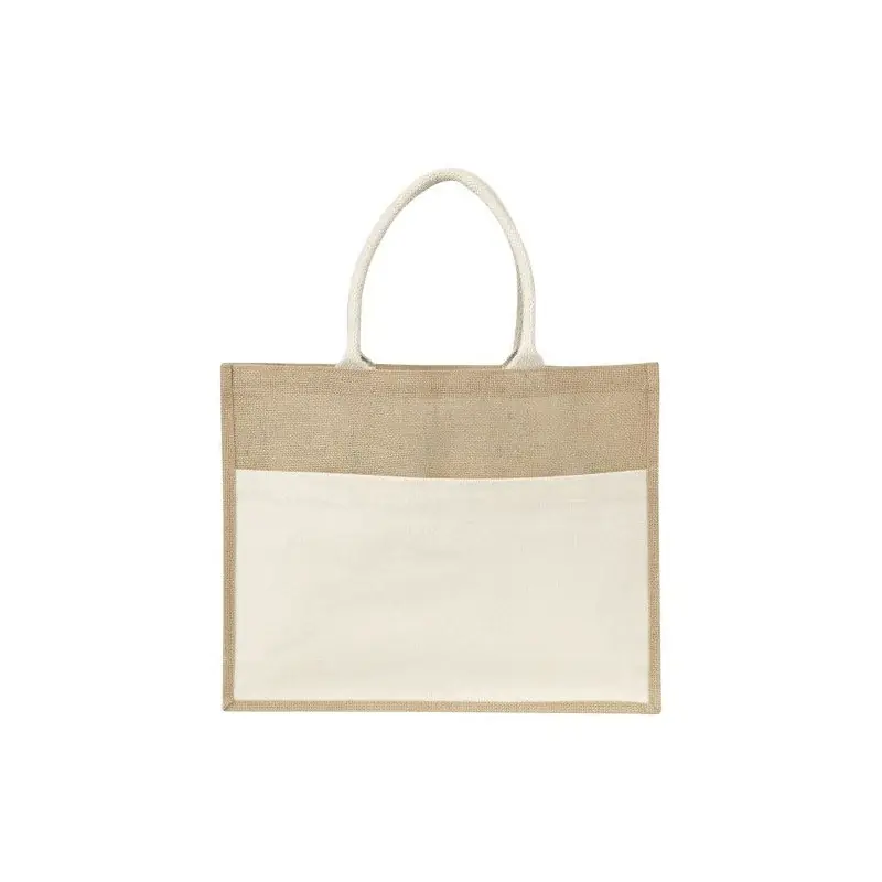 Sac Shopping en Toile de Jute Livvie Personnalisé
