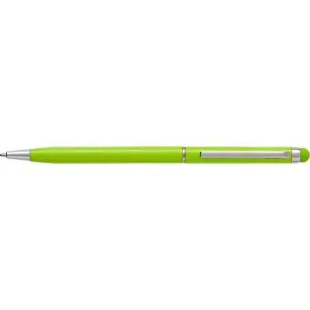 Stylo bille aluminium personnalisé avec stylet Irina Matières : coton Taille textile : XL Couleurs : vert foncé livraison expres
