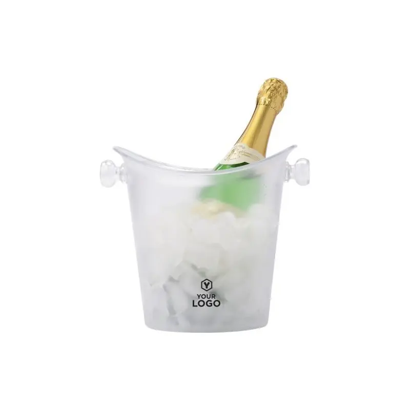 Seau à Champagne en Plastique Givré Brian
