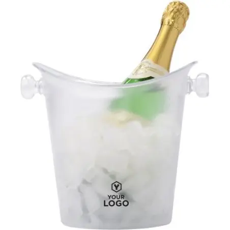 Seau à Champagne en Plastique Givré Brian