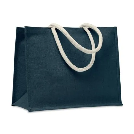 Sac Shopping Écologique Personnalisé en Jute Élégant AURA Matières : coton Taille textile : L Couleurs : jaune