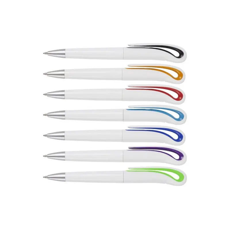 Stylo bille écologique en plastique - Ibiza Matières : coton Taille textile : XL Couleurs : gris foncé objet promotionnel éco-re