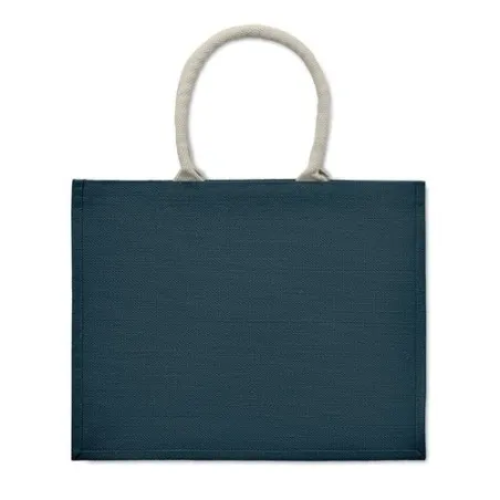 Sac Shopping Écologique Personnalisé en Jute Élégant AURA Matières : coton Taille textile : L Couleurs : jaune objet promotionne