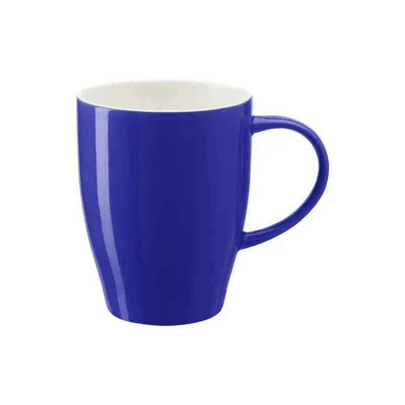 Mug Bicolore Personnalisé en Porcelaine de 350 ml - Paula Matières : PET recyclé Couleurs : vert personnalisable avec votre logo