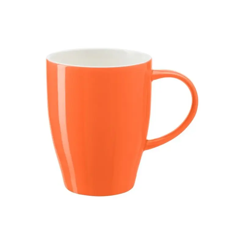 Mug Bicolore Personnalisé en Porcelaine de 350 ml - Paula Matières : bambou marquage laser ultra précis