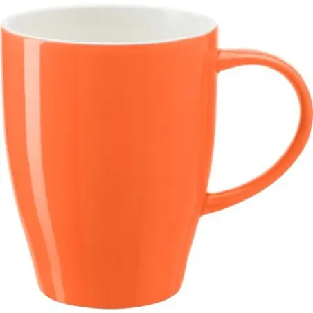 Mug Bicolore Personnalisé en Porcelaine de 350 ml - Paula Matières : bambou marquage laser ultra précis
