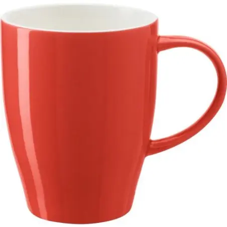 Mug Bicolore Personnalisé en Porcelaine de 350 ml - Paula Matières : bambou impression haute définition