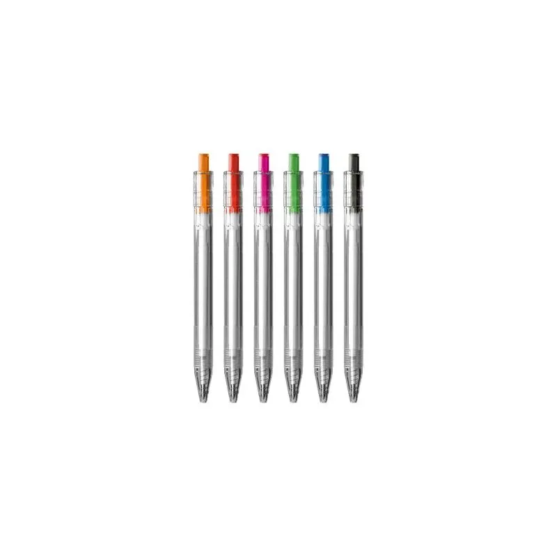 Stylo Bille Écologique en rPET - Écriture Bleue Personnalisée pas cher Couleurs : rouge Matières : polyester recyclé livraison e