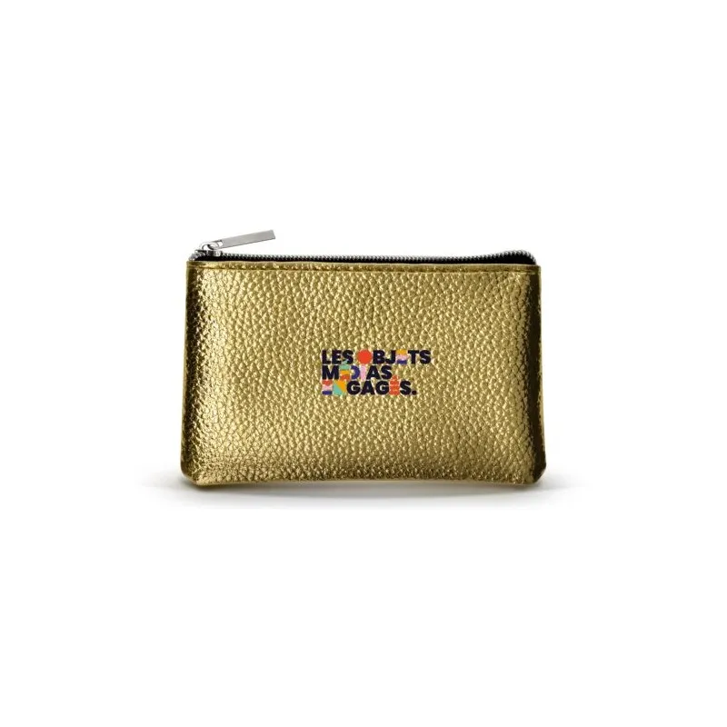 Porte-Monnaie Personnalisé Glossy - Cadeau d'Entreprise Unique Matières : coton organique Couleurs : blanc goodies entreprise de