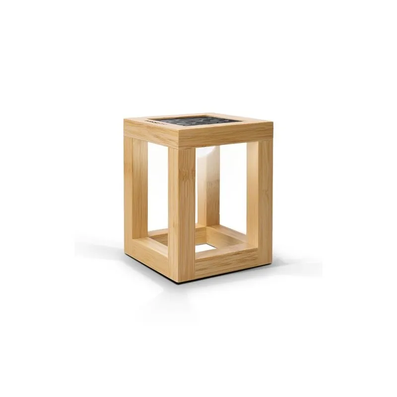 Lampe Solaire en Bambou - Éclairez votre Ambiance