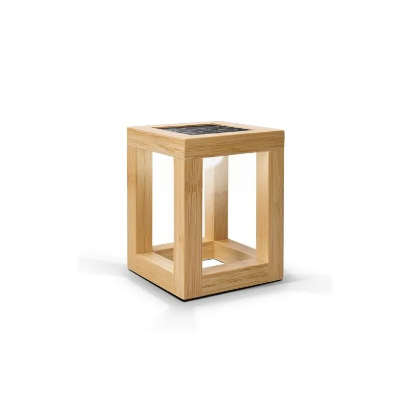 Lampe Solaire en Bambou - Éclairez votre Ambiance