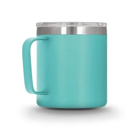 Mug isotherme double paroi inox avec couvercle personnalisé idéal cadeau entreprise Matières : aluminium Couleurs : noir goodies