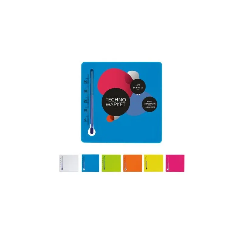 Thermomètre Carré Personnalisable