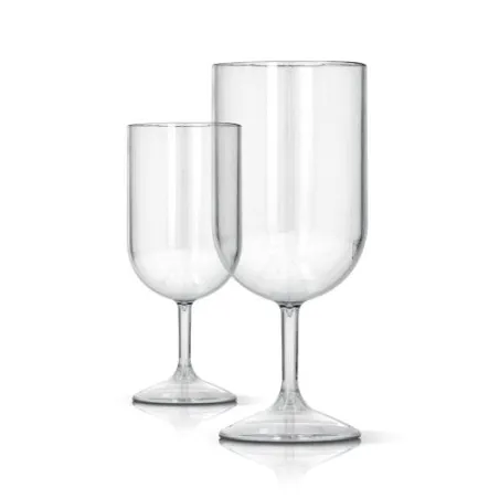 Verre à Pied en Plastique Réutilisable Tritan 18 cl