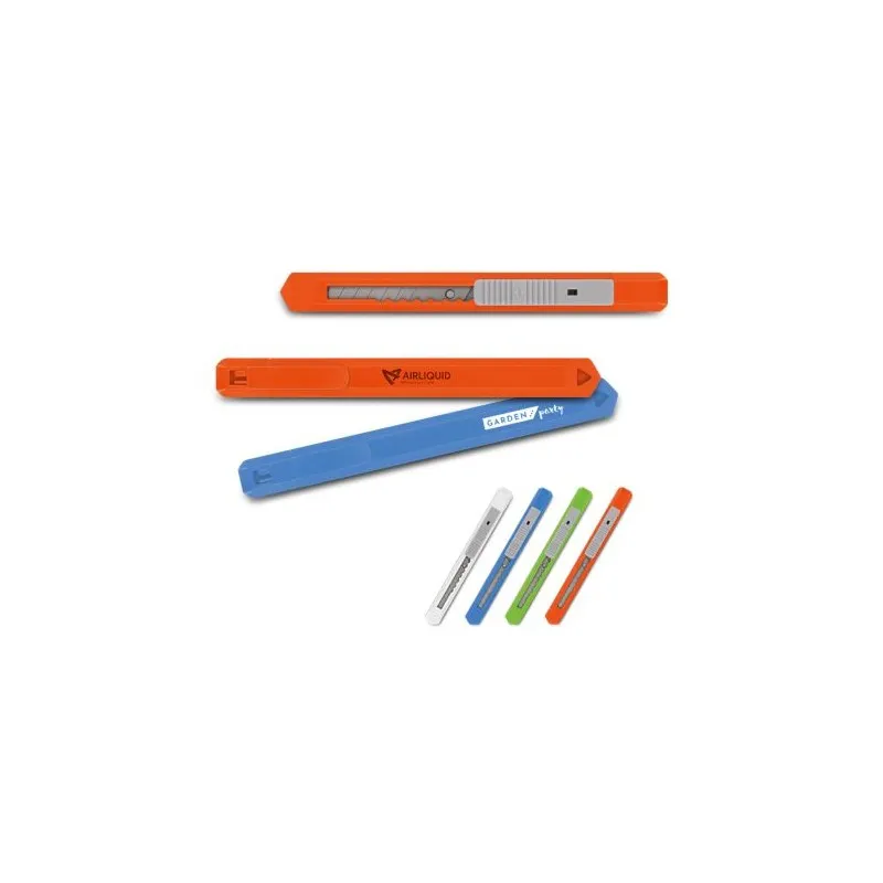 Cutter Plastique à Lame Auto-Retractable