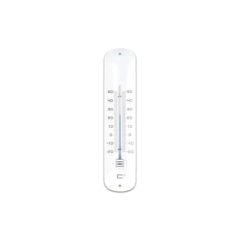 Thermomètre Métal Laqué 30cm - Élégance et Précision