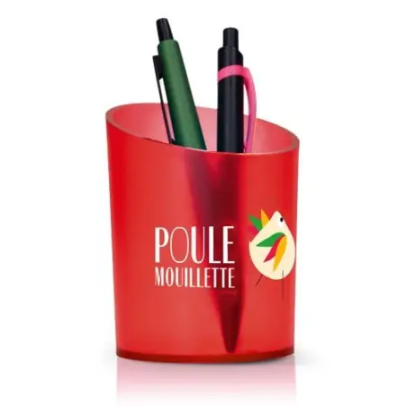 Pot à Crayons Plastique Personnalisable