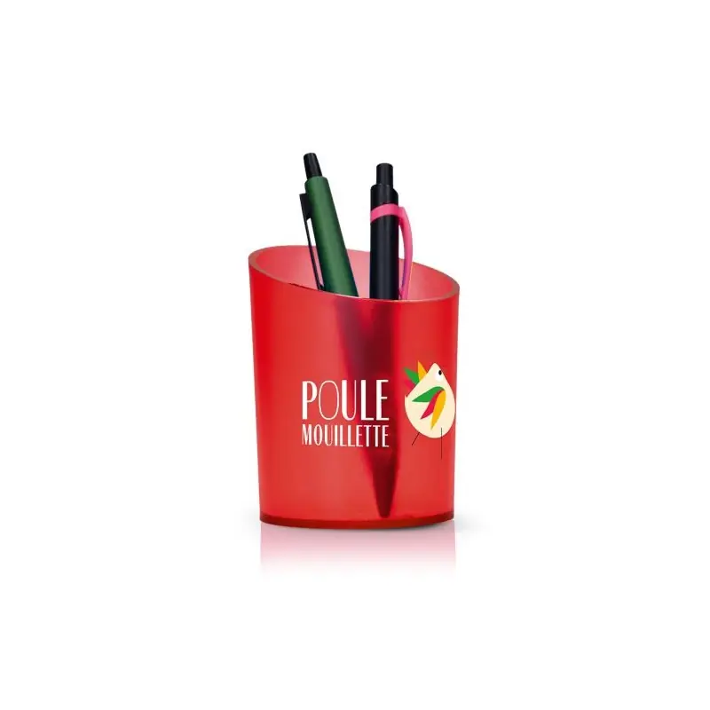 Pot à Crayons Plastique Personnalisable