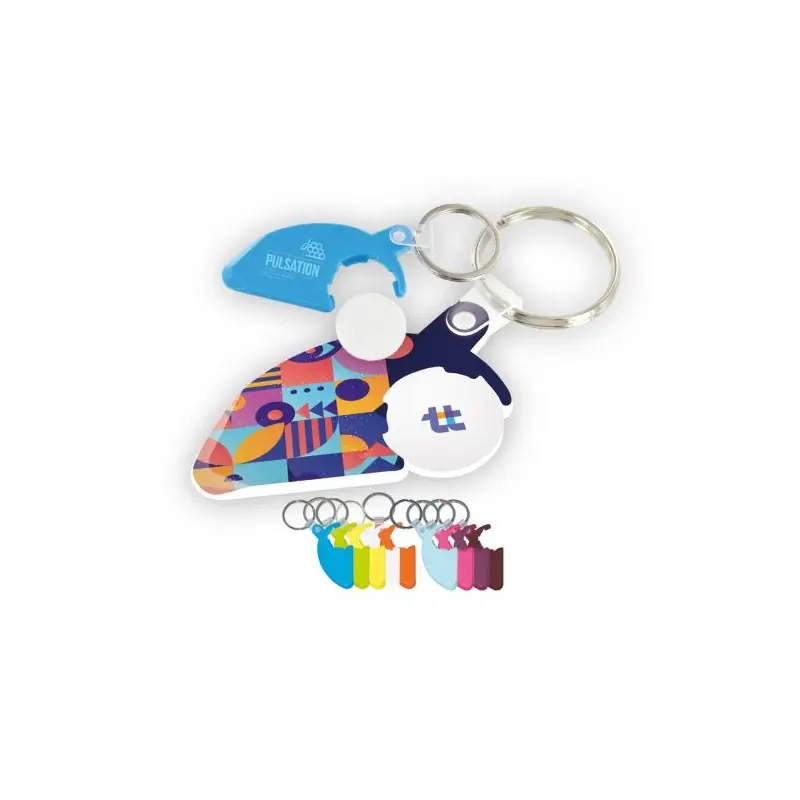 Porte-clés Porte-Jeton Gratte-Jeux Personnalisable