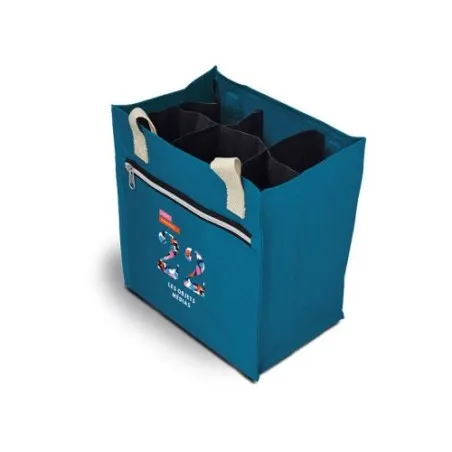 Sac Shopping 6 Bouteilles Résistant et Pratique