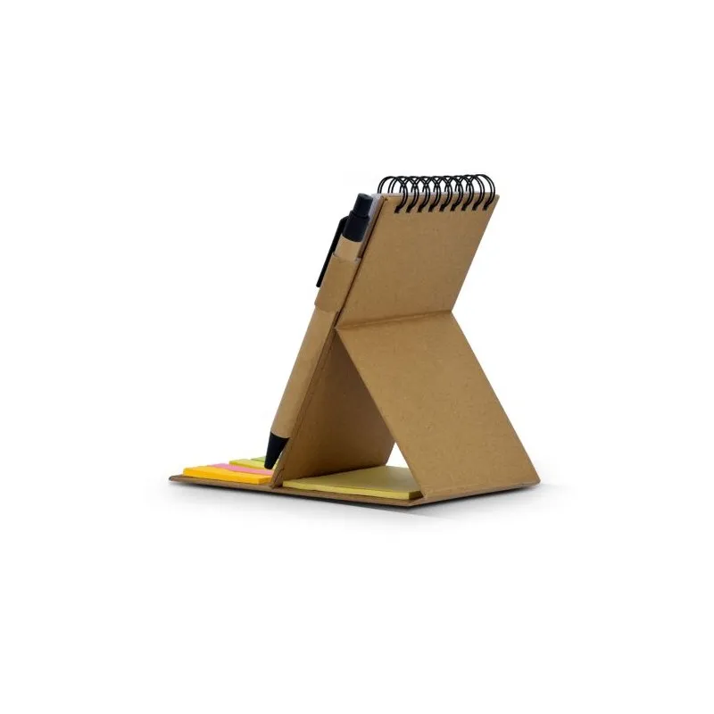 Carnet de Notes Repositionnables Écologique & Support Téléphone CARNET Matières : coton Taille textile : 4XL Couleurs : vert bou