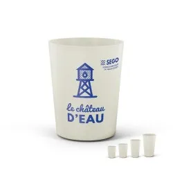 Gobelet Réutilisable Biocomposite 12 cl - Écologique Personnalisé
