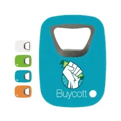 Décapsuleur Pratique Publicitaire - Cadeau d'Entreprise Matières : coton Taille textile : L Couleurs : bleu clair 2