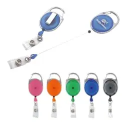 Porte-Badge Extensible Personnalisable Publicitaire - BADGE Matières : coton Taille textile : L Couleurs : rose