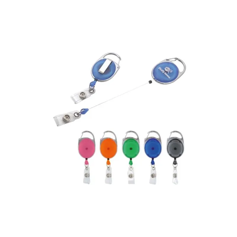 Porte-Badge Extensible Personnalisable Publicitaire - BADGE Matières : coton Taille textile : XXL Couleurs : bleu clair goodies 