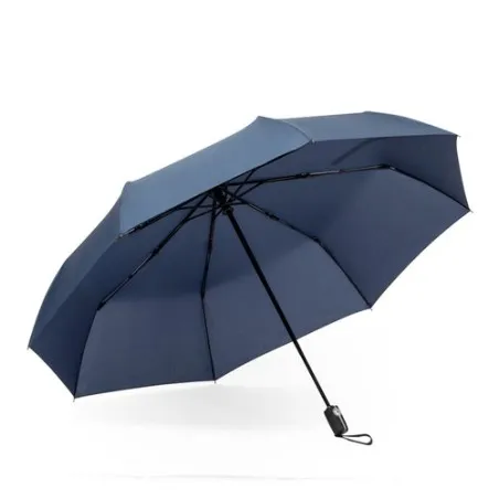 Parapluie Personnalisé Durable pas cher - Krastony Matières : coton Taille textile : S Couleurs : bleu marine objet promotionnel