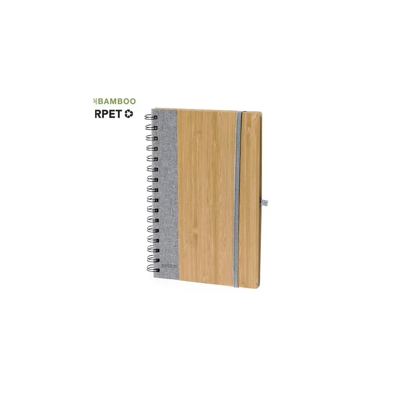 Cahier Écologique d'Entreprise Gasmon Matières : coton Taille textile : M Couleurs : doré marquage laser ultra précis