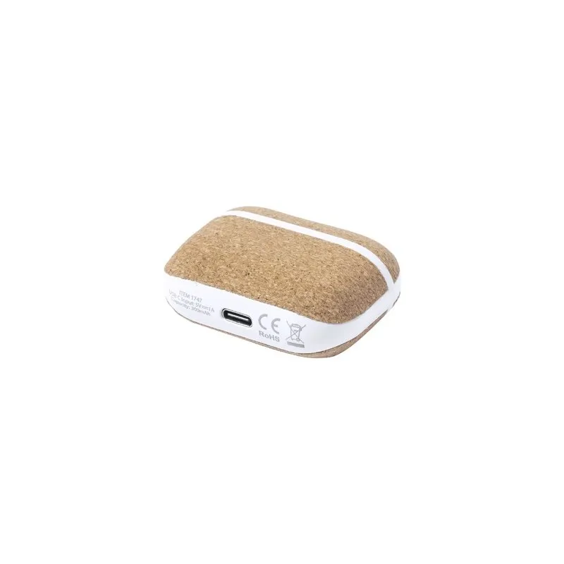 Écouteurs Bluetooth® Personnalisés Écologiques - Exclusivité Audio Crawly à Prix Réduit Matières : coton Taille textile : M Coul
