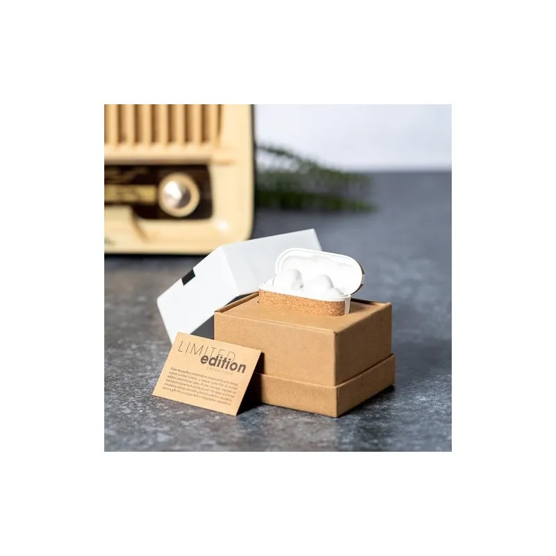 Écouteurs Bluetooth® Personnalisés Écologiques - Exclusivité Audio Crawly à Prix Réduit Matières : coton Taille textile : M Coul