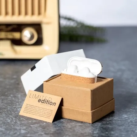 Écouteurs Bluetooth® Personnalisés Écologiques - Exclusivité Audio Crawly à Prix Réduit Matières : coton Taille textile : M Coul