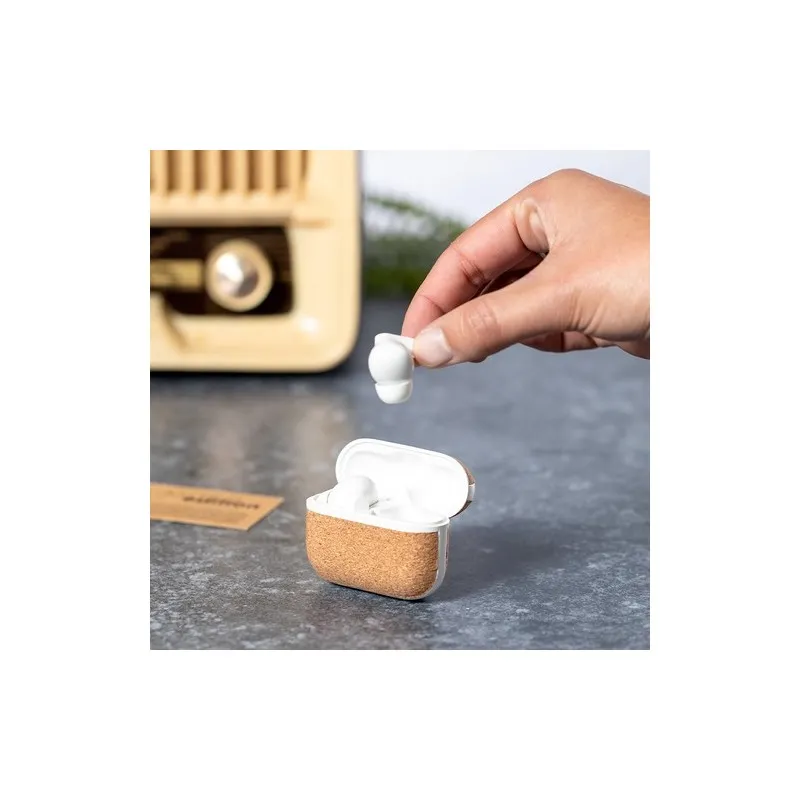 Écouteurs Bluetooth® Personnalisés Écologiques - Exclusivité Audio Crawly à Prix Réduit Matières : coton Taille textile : M Coul