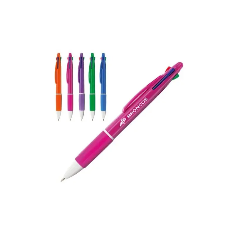 Stylo Bille 4 Couleurs - Écriture Fun et Pratique