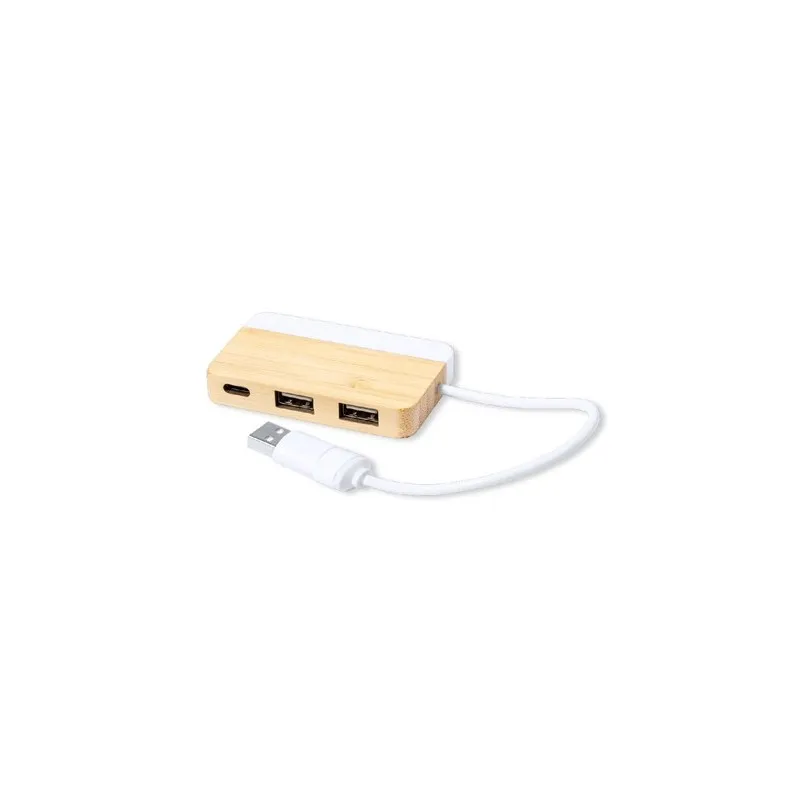 Port USB Layais en Bambou - Écologique et Pratique
