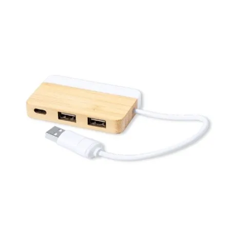 Port USB Layais en Bambou - Écologique et Pratique