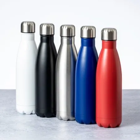 Bidon Isotherme Personnalisé 550ml Écologique Liyar Matières : coton Taille textile : S Couleurs : vert objet promo petit budget