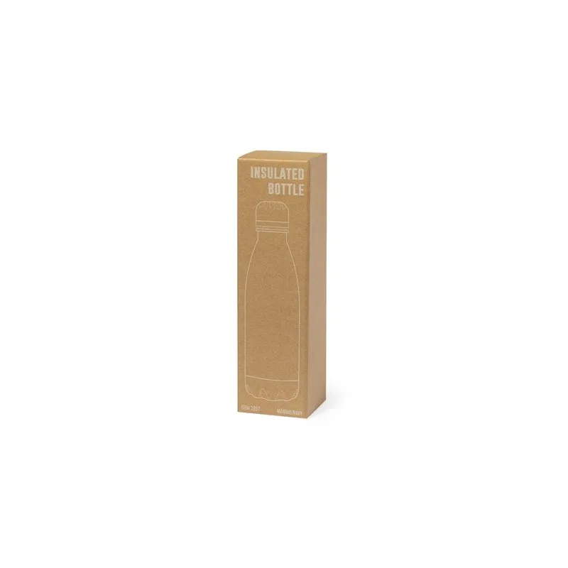 Bidon Isotherme Personnalisé 550ml Écologique Liyar Matières : coton Taille textile : S Couleurs : vert objet promo petit budget