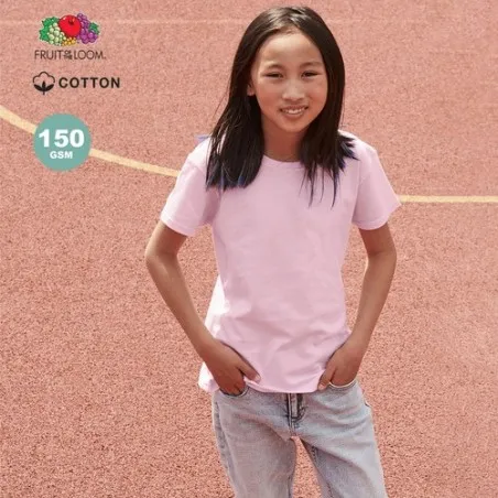 T-Shirt Enfant Personnalisé Couleur Iconic pas cher Fruit Of The Loom Matières : polyester Couleurs : noir cadeau client origina
